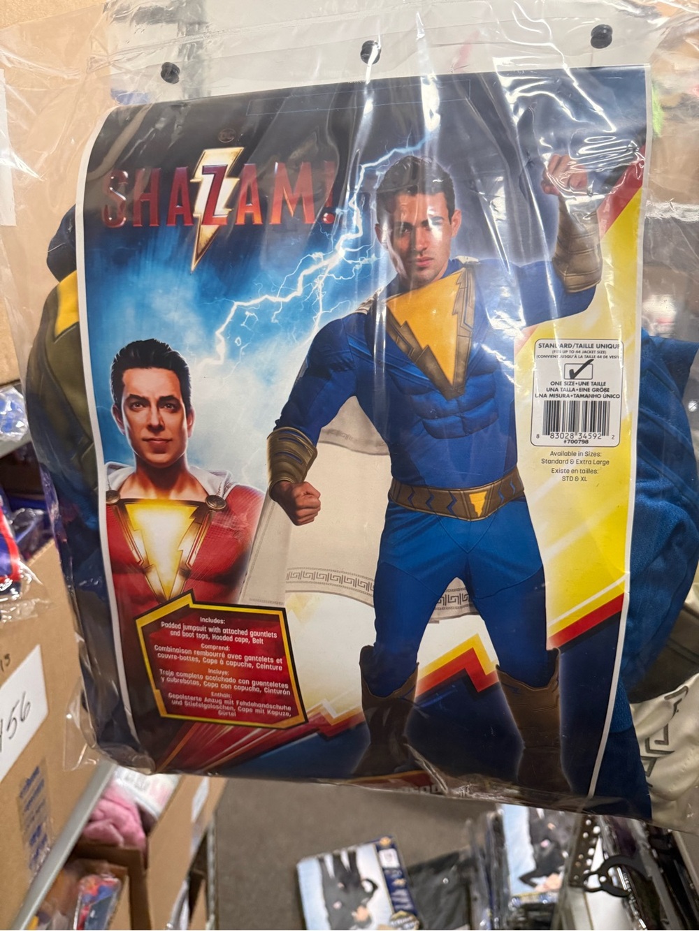 Shazam Superhero Costume - Men’s